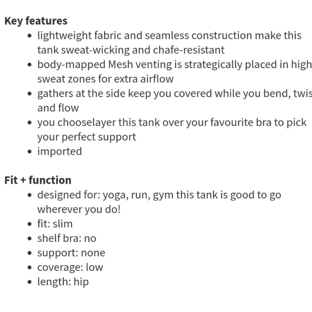 Lululemon In The Flow Tank - Picture 4 of 9
